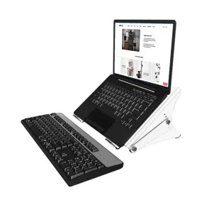 Acrylic Adjustable Laptop Stand and Document Holder