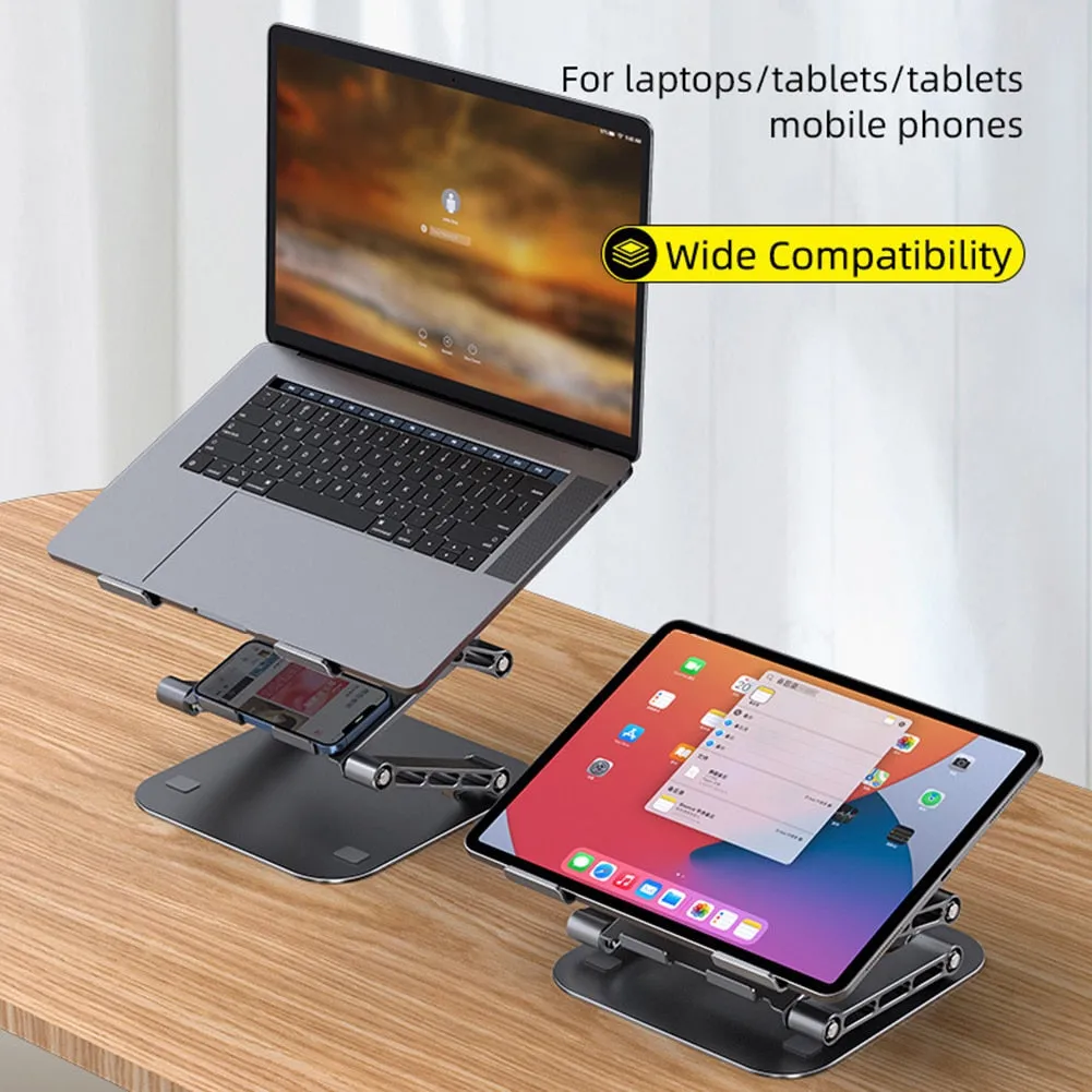 Adjustable 2 in 1 Notebook And Phone Stand