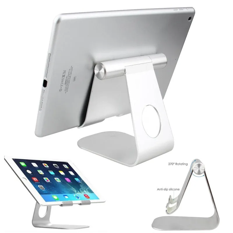 Adjustable Premium Desk Stand Tablet and iPad Holder.