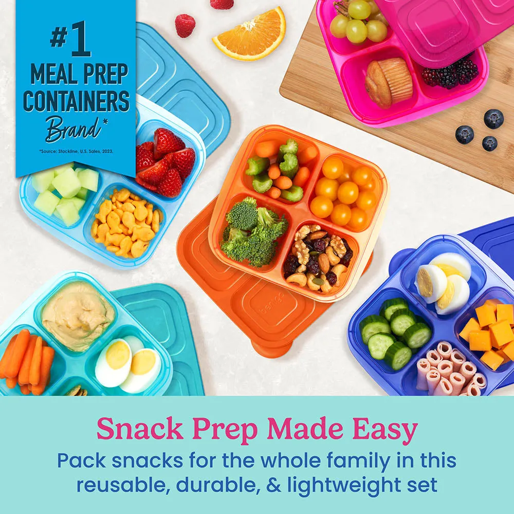 Bentgo Easyboxes 4-Compartment Snack Containers 20-Piece Set