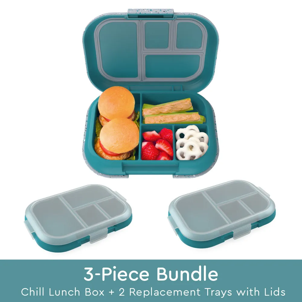 Bentgo Kids Chill Lunch Box & 2 Extra Trays with Lids