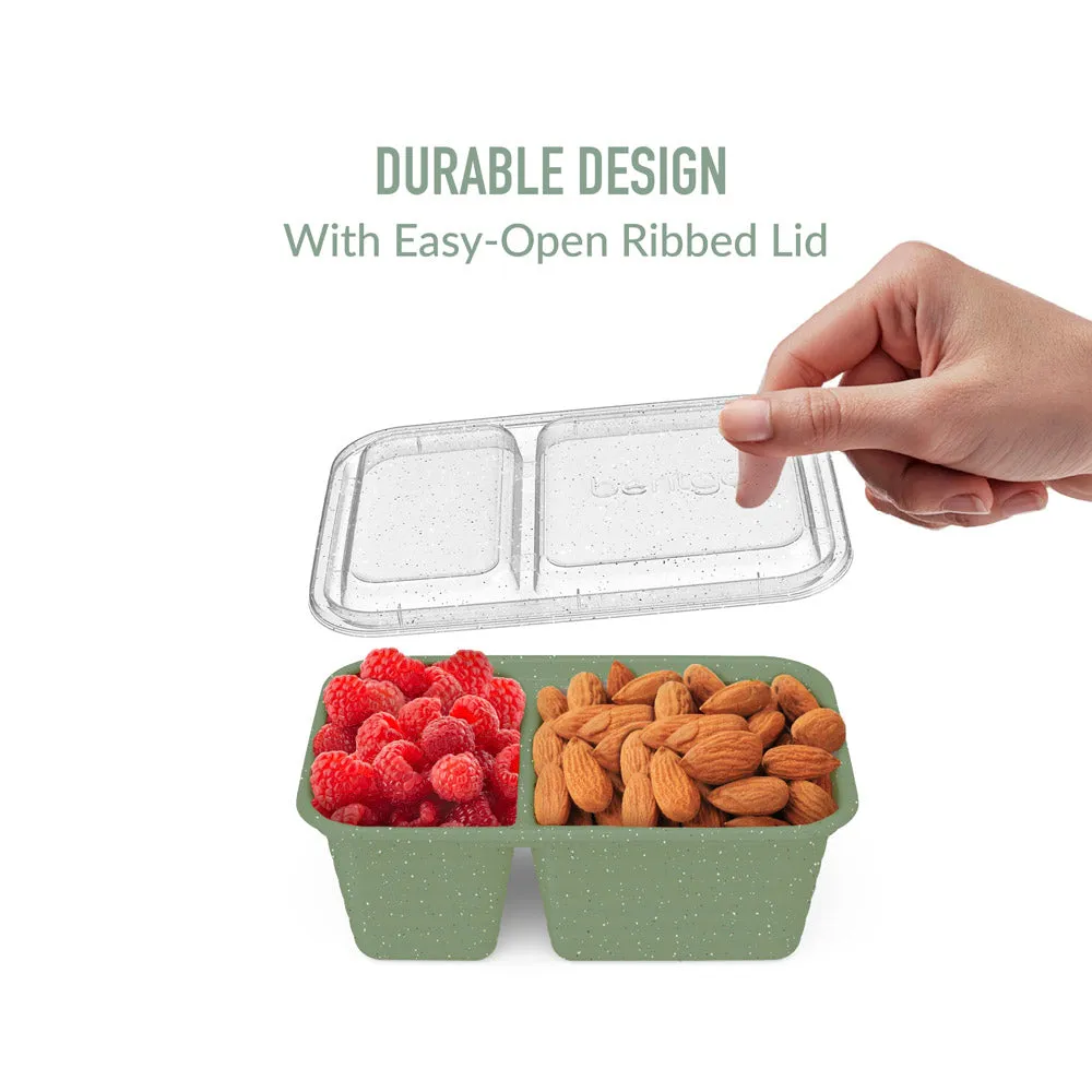 Bentgo Prep 2-Compartment Snack Containers