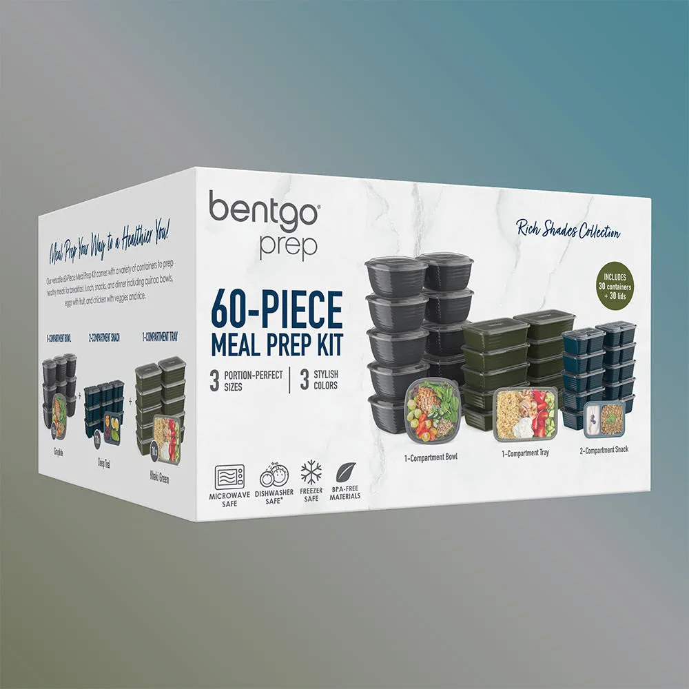 Bentgo Prep 60-Piece Variety Meal Prep Kit