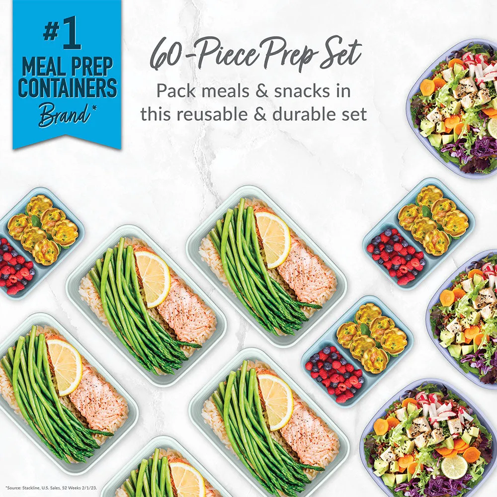 Bentgo Prep 60-Piece Variety Meal Prep Kit