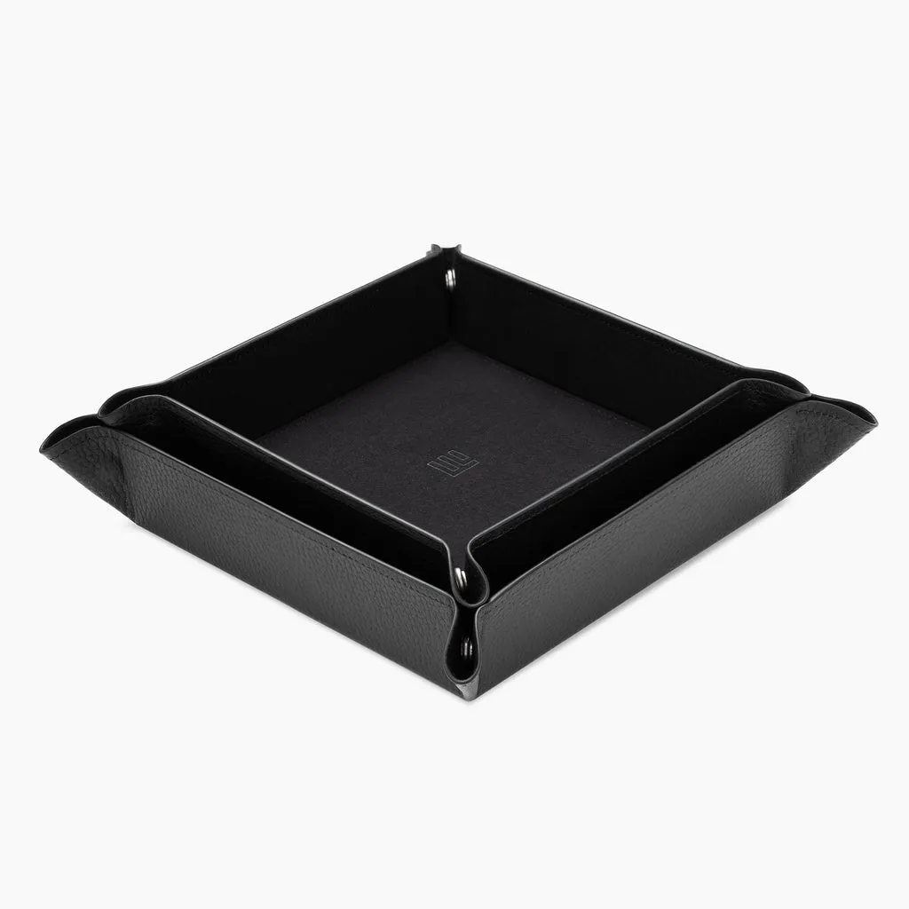 Black Epsom Valet Tray – Set