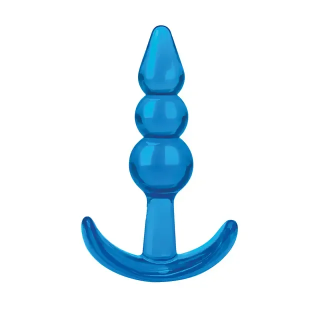 Blue Line C & B 3.75" Beginners Beaded Plug - Jelly Blue