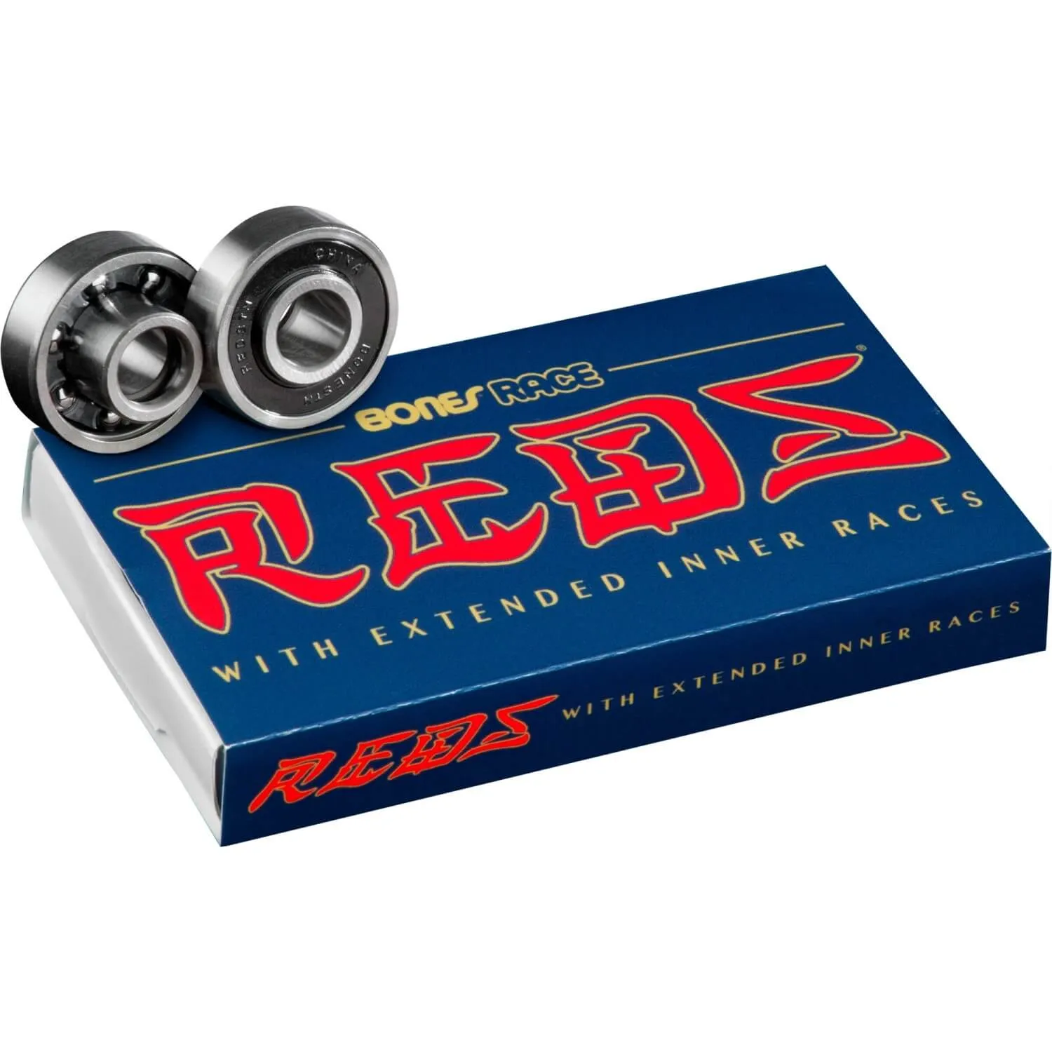 Bones Bearings Race Reds (Set of 8)