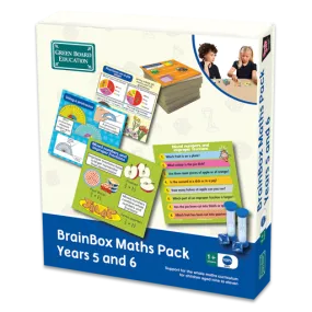 BrainBox Maths Pack Years 5 and 6 (Ages 9 - 11)