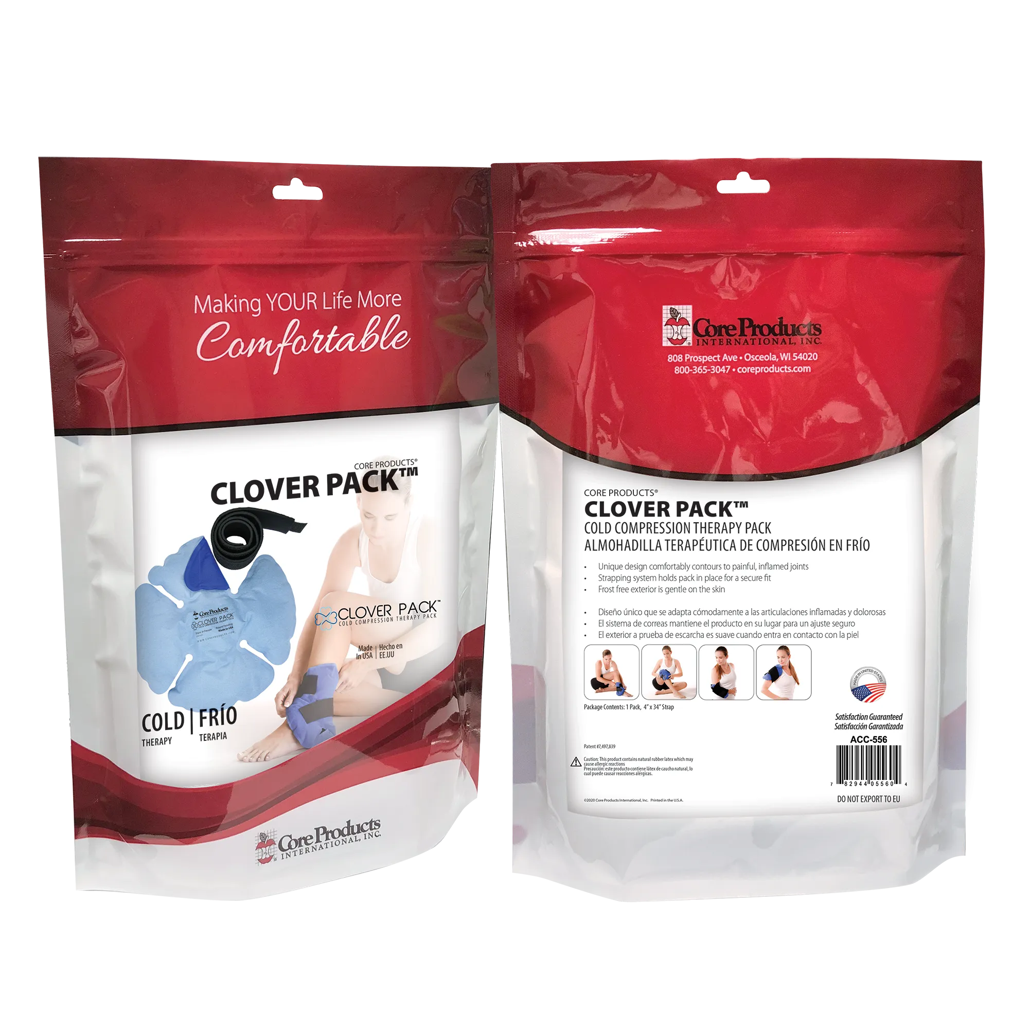 Clover Pack Cold Compression Therapy Pack