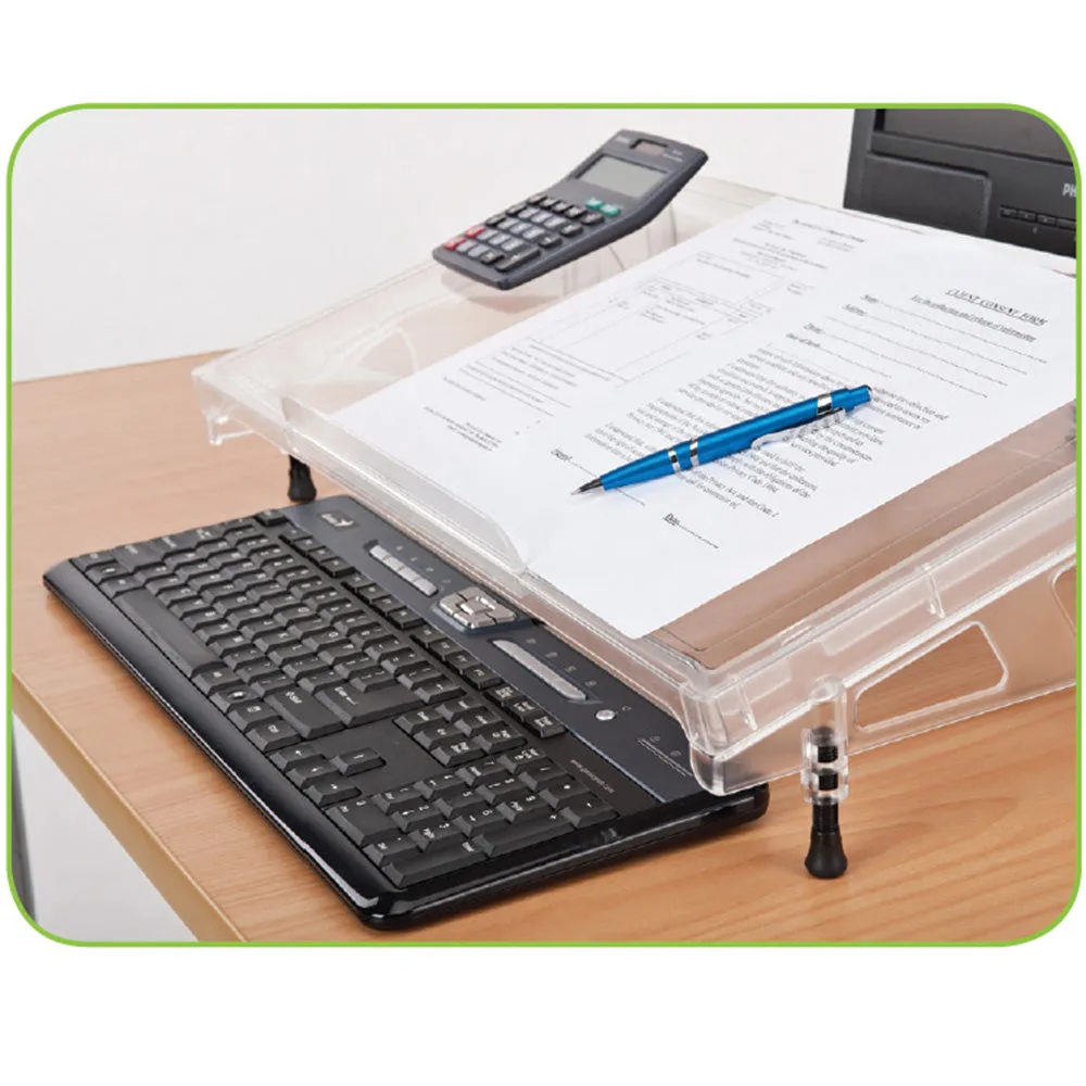 Compact Document Holder And Laptop Raiser