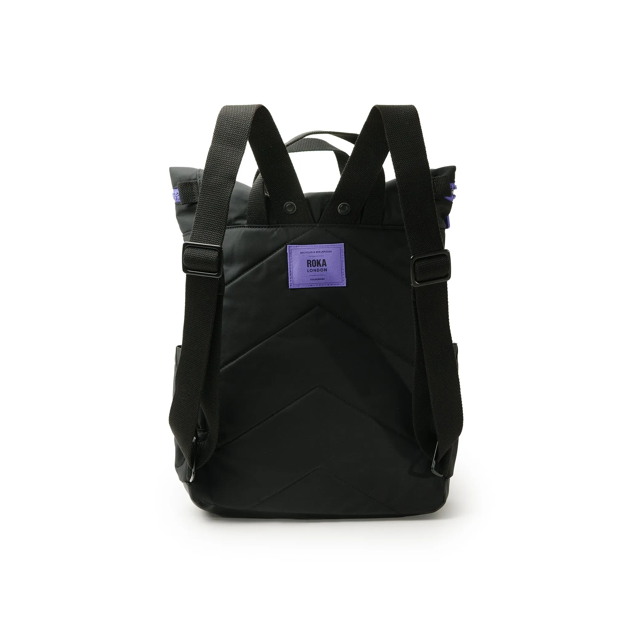 Creative Waste Black Edition Canfield B Purple Recycled Nylon