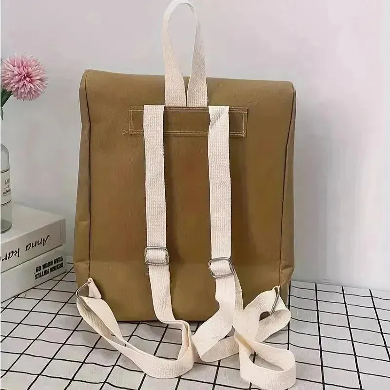 Cute McDonald's Vintage Canvas Backpack