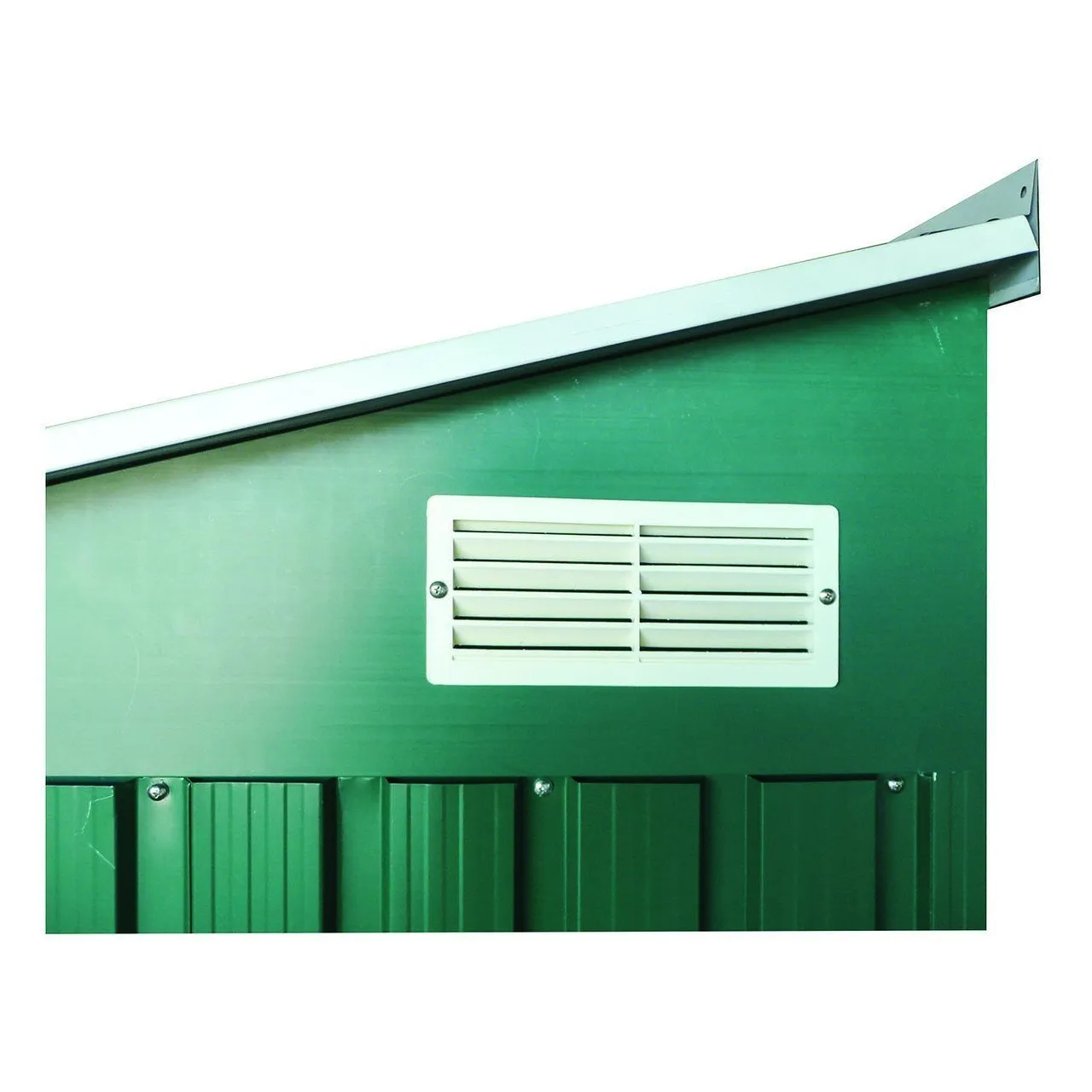 Duramax 8ft x 3ft Metal WoodStore Combo Green