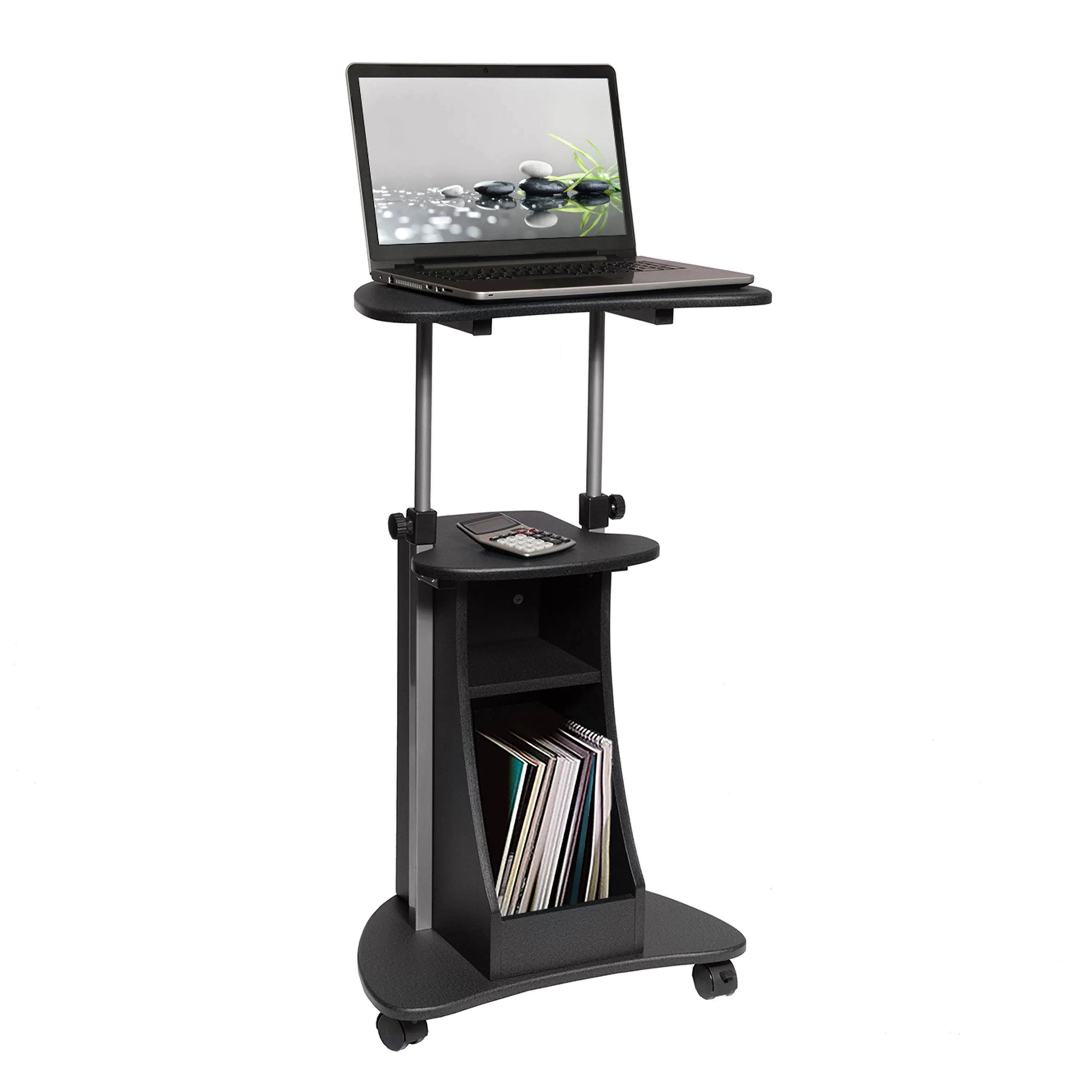 Elevate Rolling Adjustable Laptop Cart