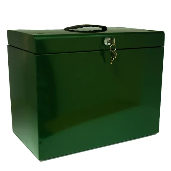 File Box with 5 Suspension Files - Made in Britain