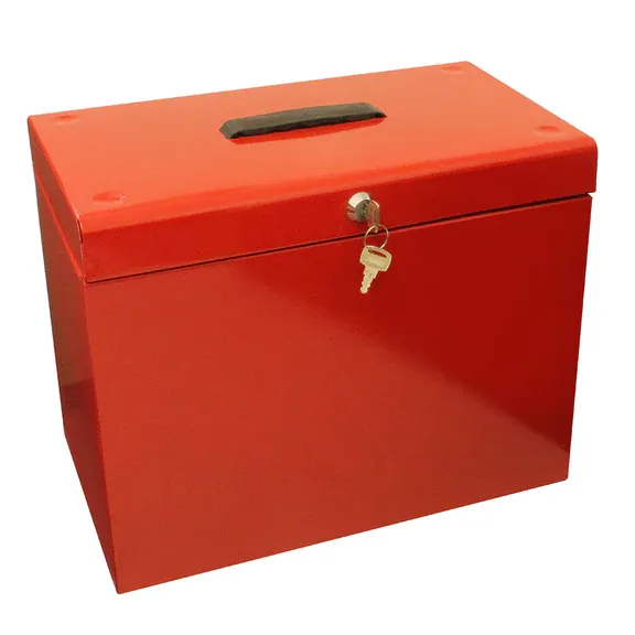 File Box with 5 Suspension Files - Made in Britain