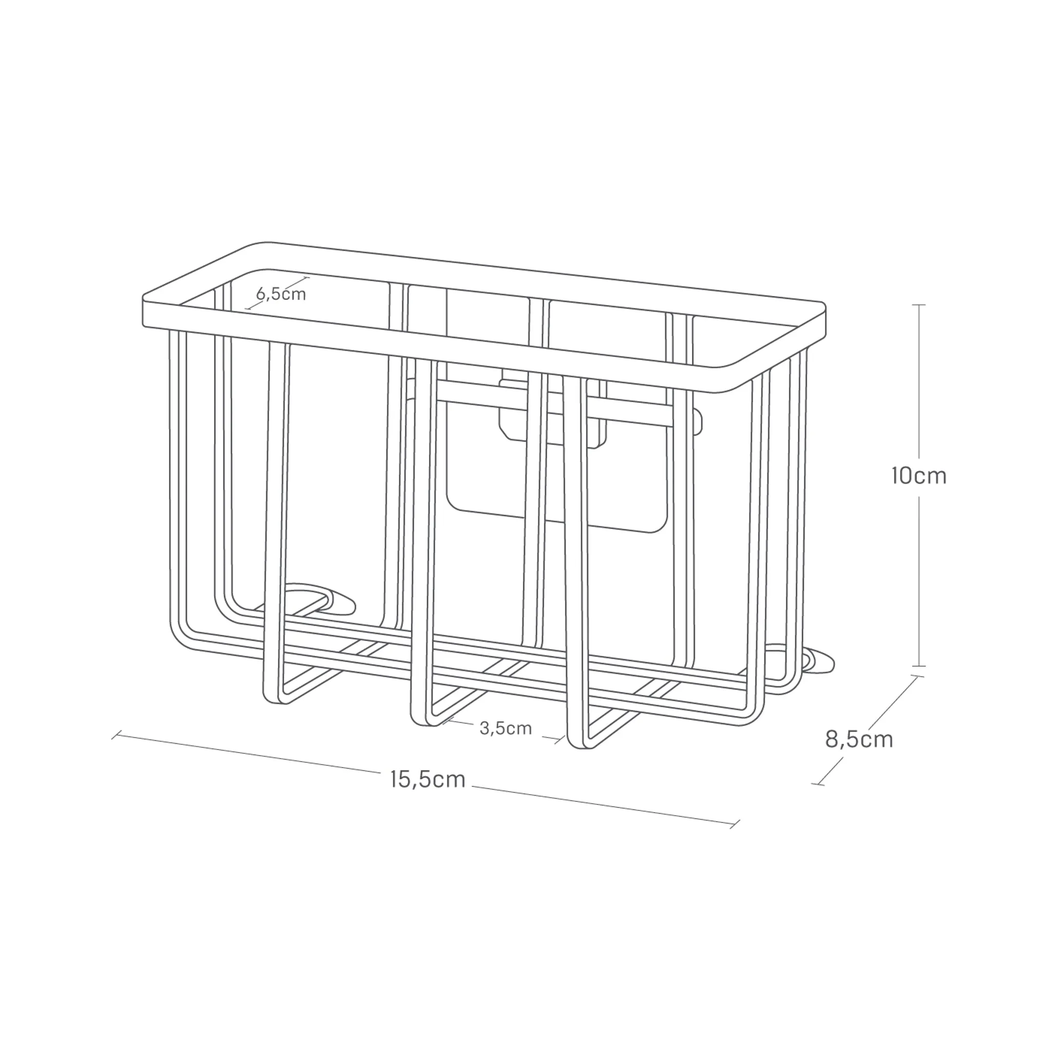 Film Hook Multi-Use Basket S