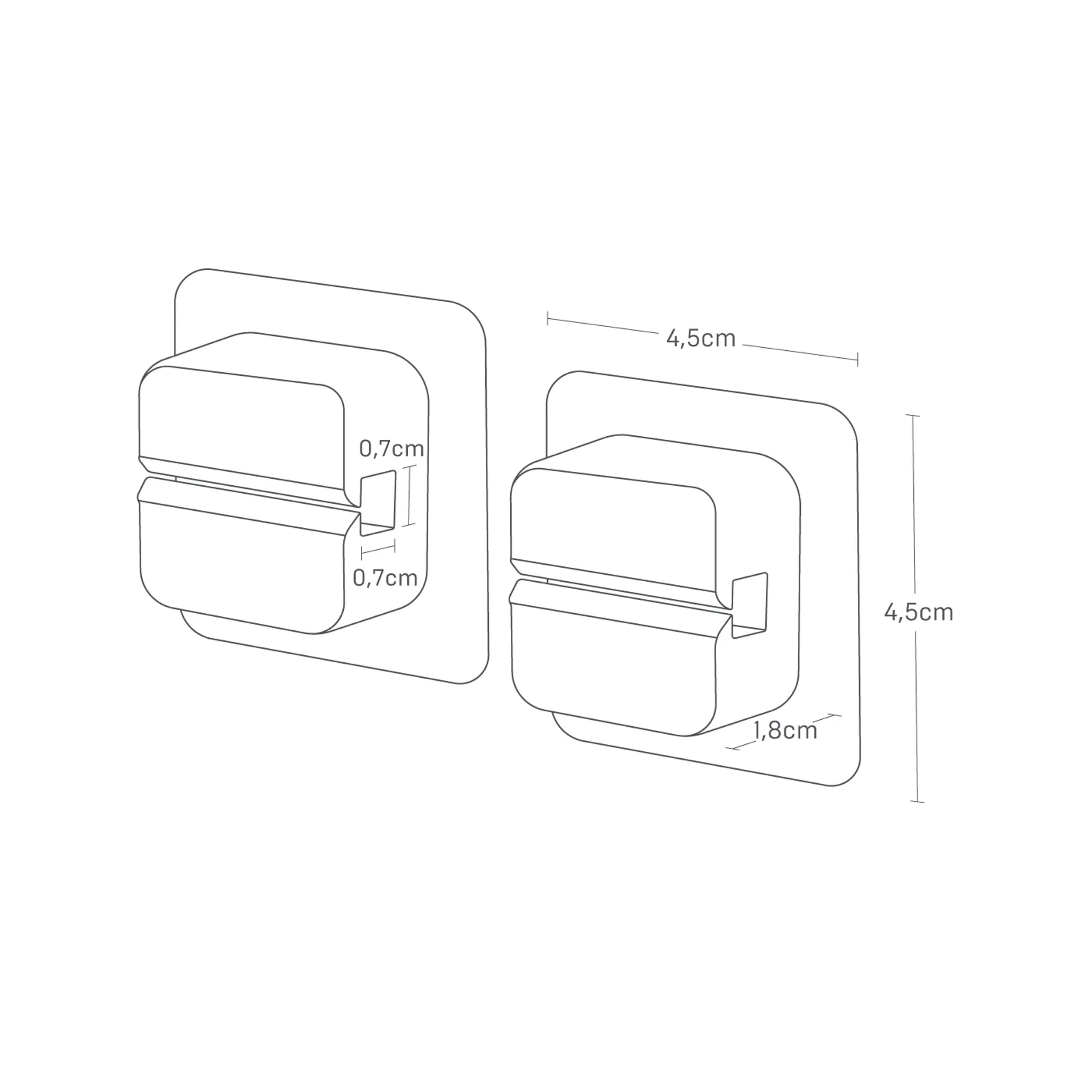 Film Hook Multi-Use Clips (Set of 2)