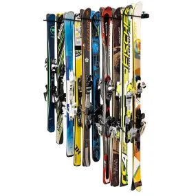 G-Ski | Adjustable Wall Storage System | Holds 10 Pairs of Skis