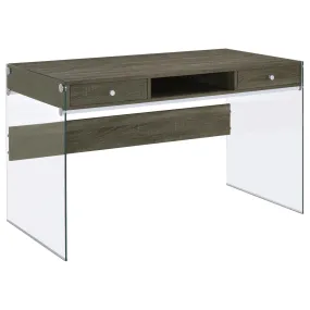 G800818 Contemporary Weathered Grey Writing Desk