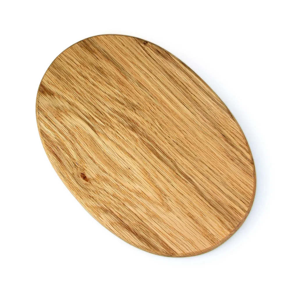 German Oak Oval Chopping Board