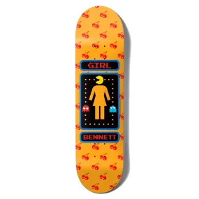 Girl Bennett Pac-Man Skateboard Deck - 8.5"