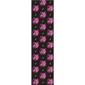 Grizzly High Voltage Single Sheet Griptape - 9"x33" Pink