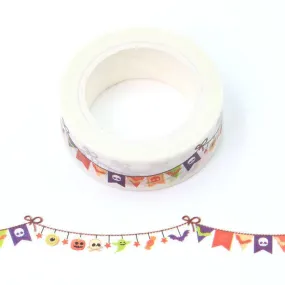 Halloween Bunting Washi Tape