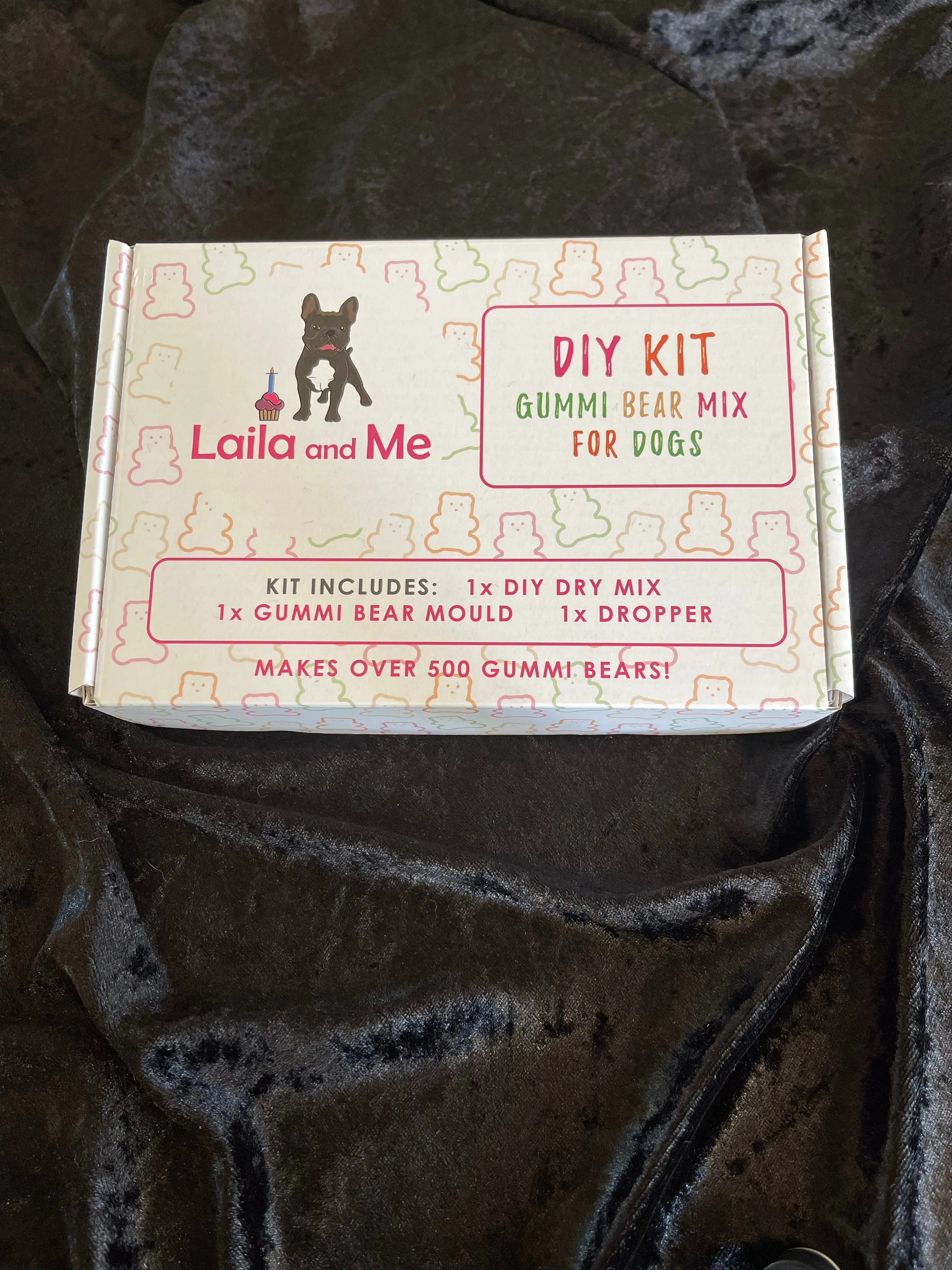 Laila & Me  DIY gummy bear mix kit for dogs