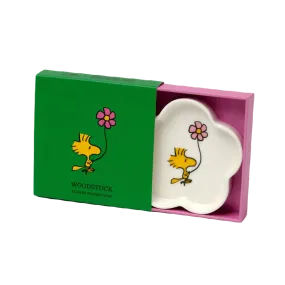 Magpie Gifts Peanuts Snoopy Flower Trinket Dish - Woodstock