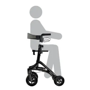 Maverick Carbon Fiber Rollator Walker