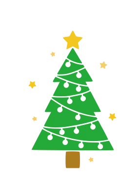 【MEMBER ONLY】HTVRONT Free SVG File for Download - Christmas Tree 2