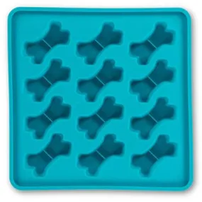 Messy Mutts Dog Treat Making Mold Bone (Blue)