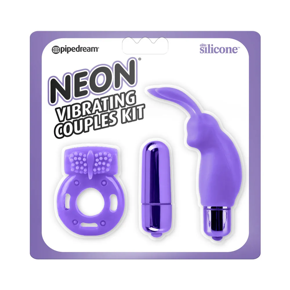 Neon Vibrating Couples Kit