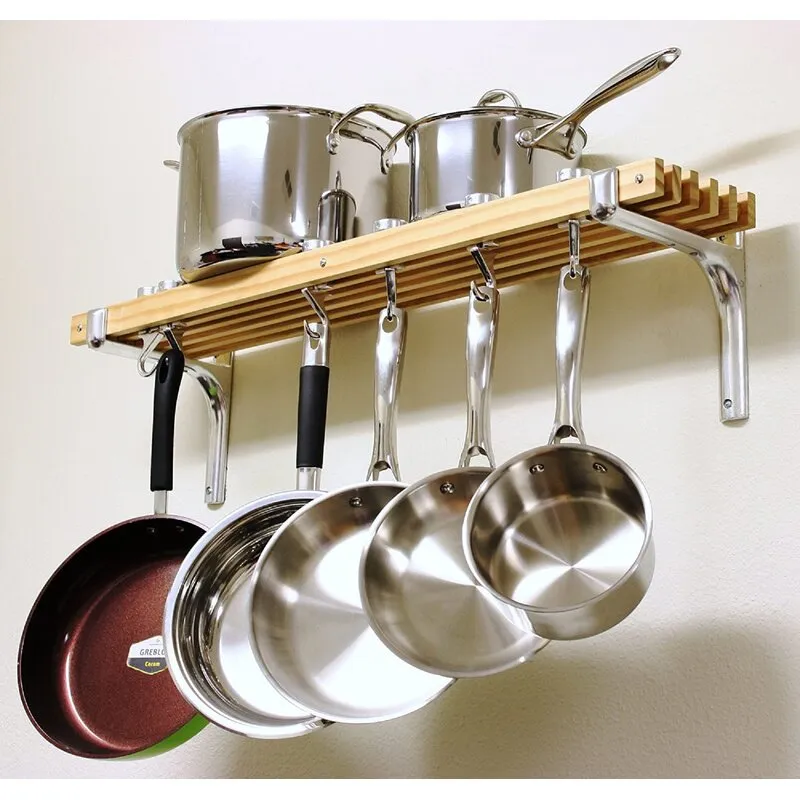 Norries Wall Mounted Pot Rack