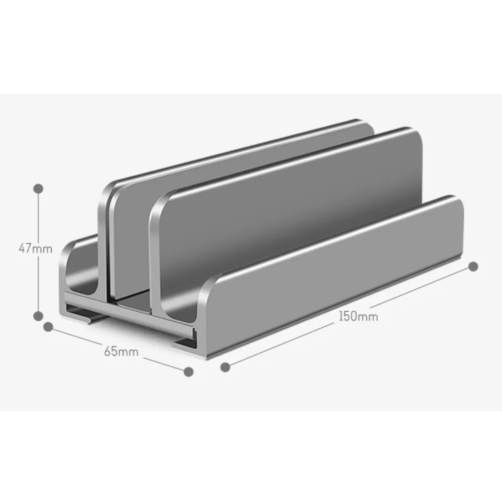 Notebook Two Slot Vertical Stand