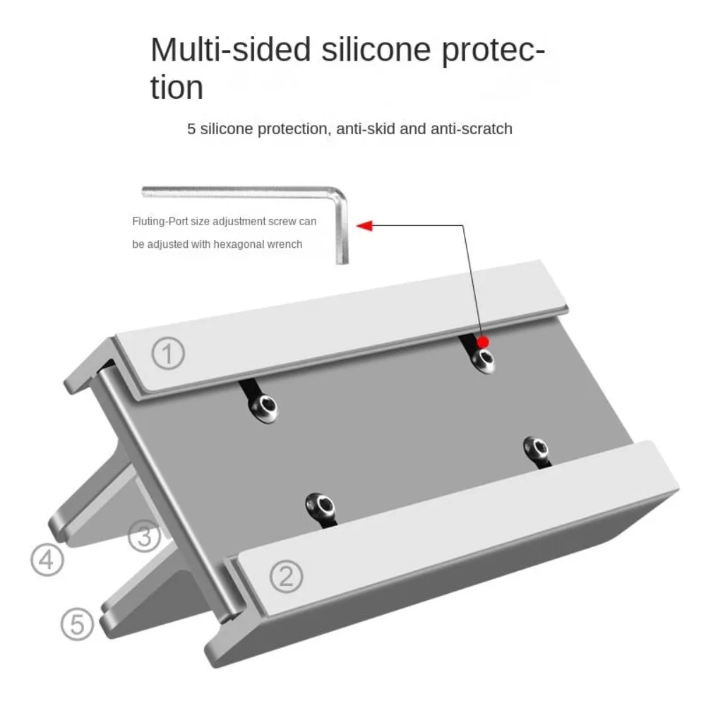 Notebook Two Slot Vertical Stand