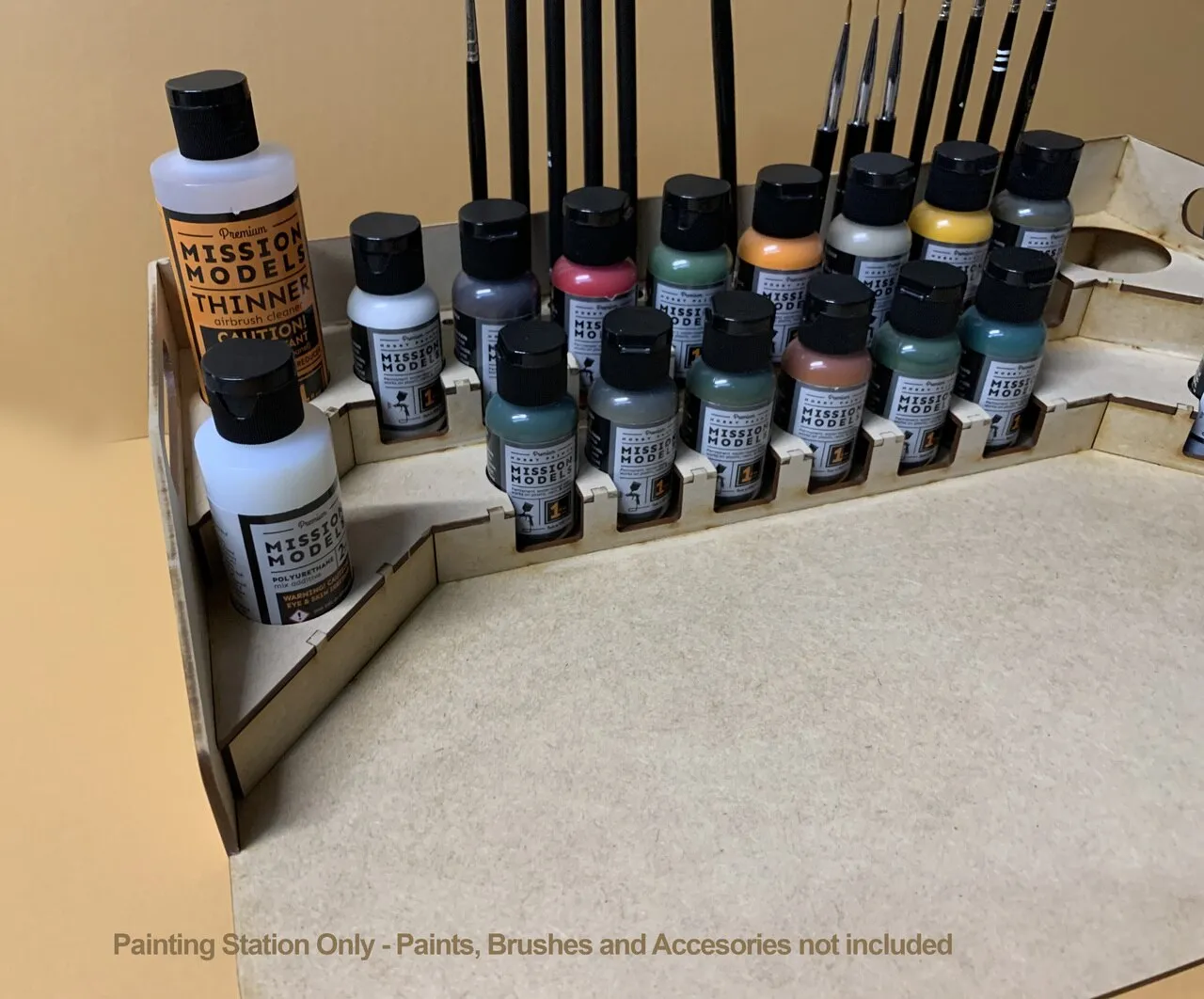 Painting Station - for 1oz Mission Models Premium Hobby Paints