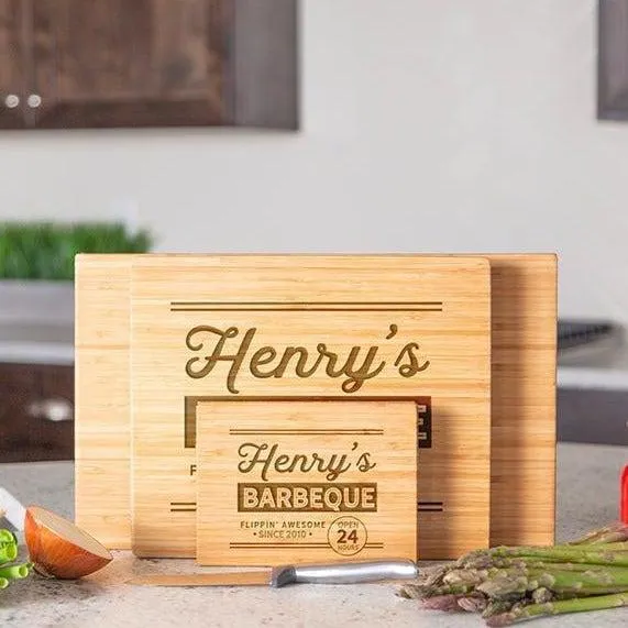 Personalized BBQ Cutting Board