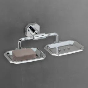 Plantex 304 Grade Stainless Steel Soap Holder/Soap Stand/Soap Dish for Sink/Wash Basin Bathroom Accessories - Nipron (Chrome)