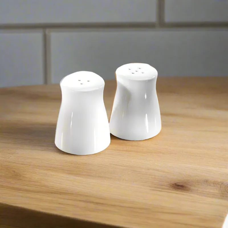 Porcelain Salt And Pepper Set of 2