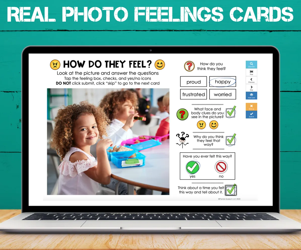 Real Photo Language Cards: How Do They Feel?