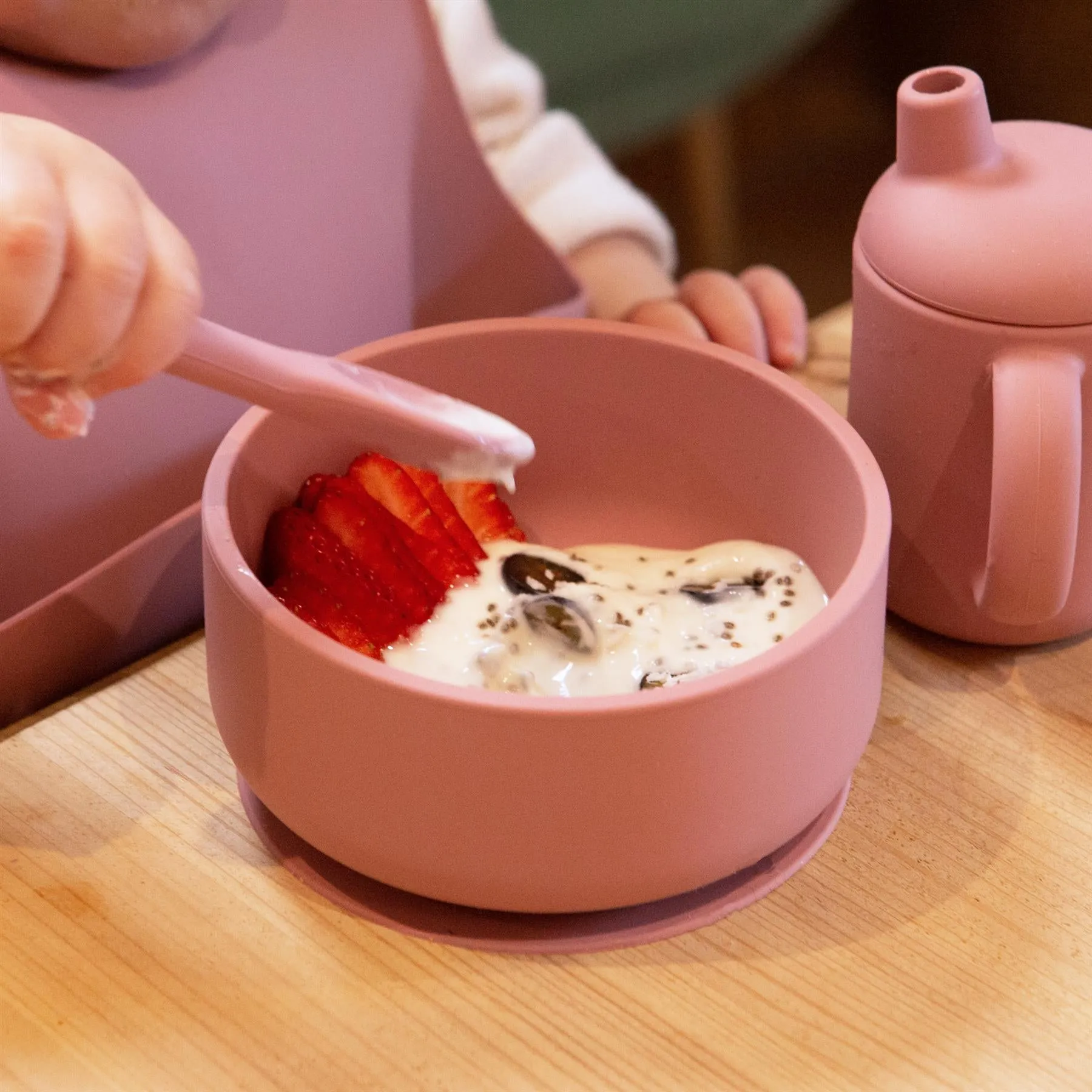 Silicone Baby and children's Suction Bowl