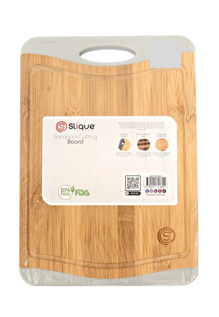 Slique Bamboo Cutting Board Small