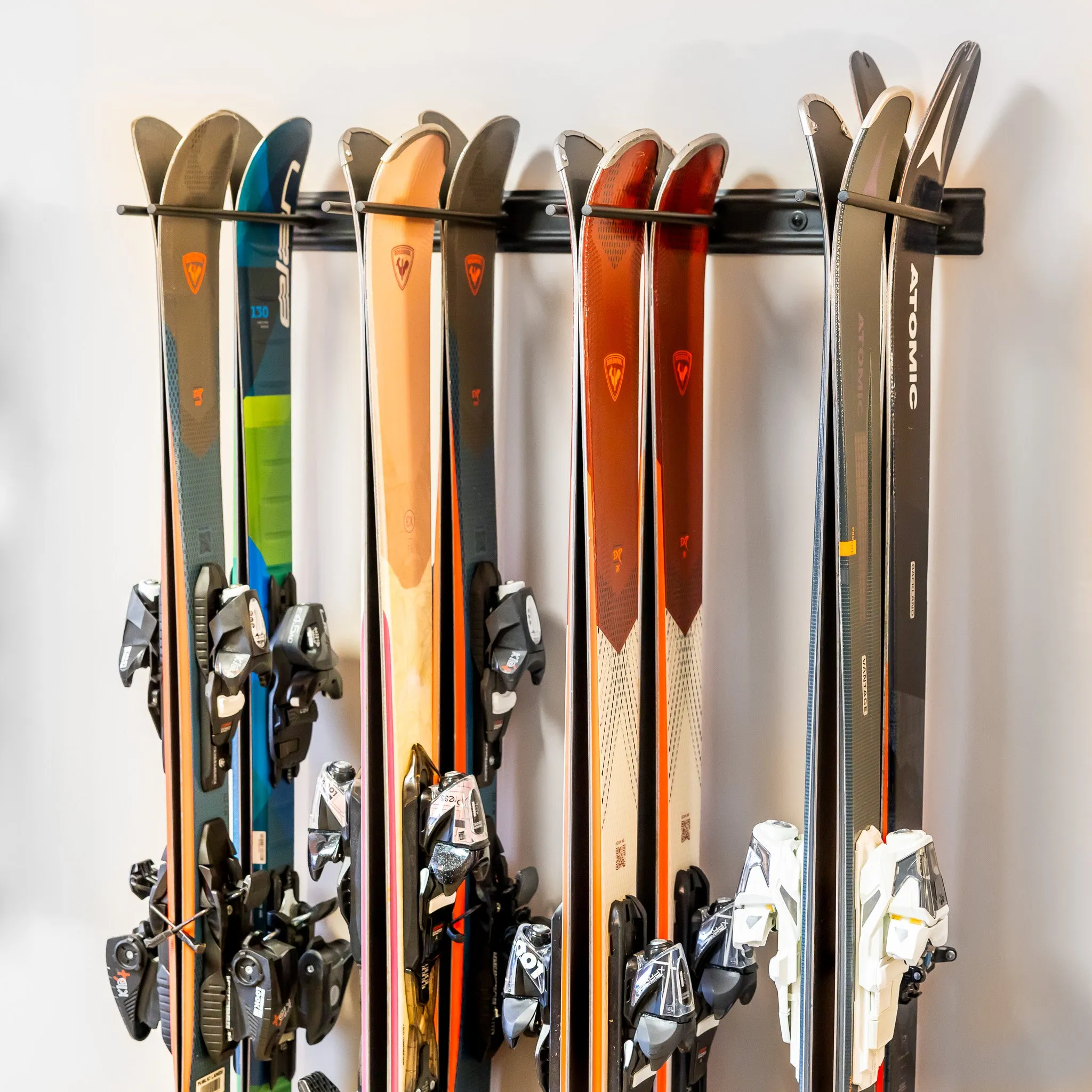 Snowbasin Ski Storage Rack | Holds 8 Pairs of Skis