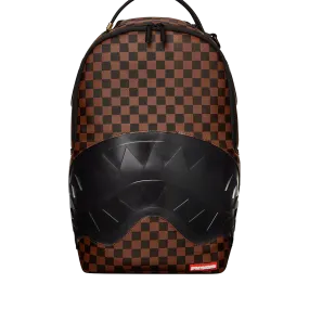 Sprayground Sharks In Paris Clear for Takeoff Backpack - Brown / Black