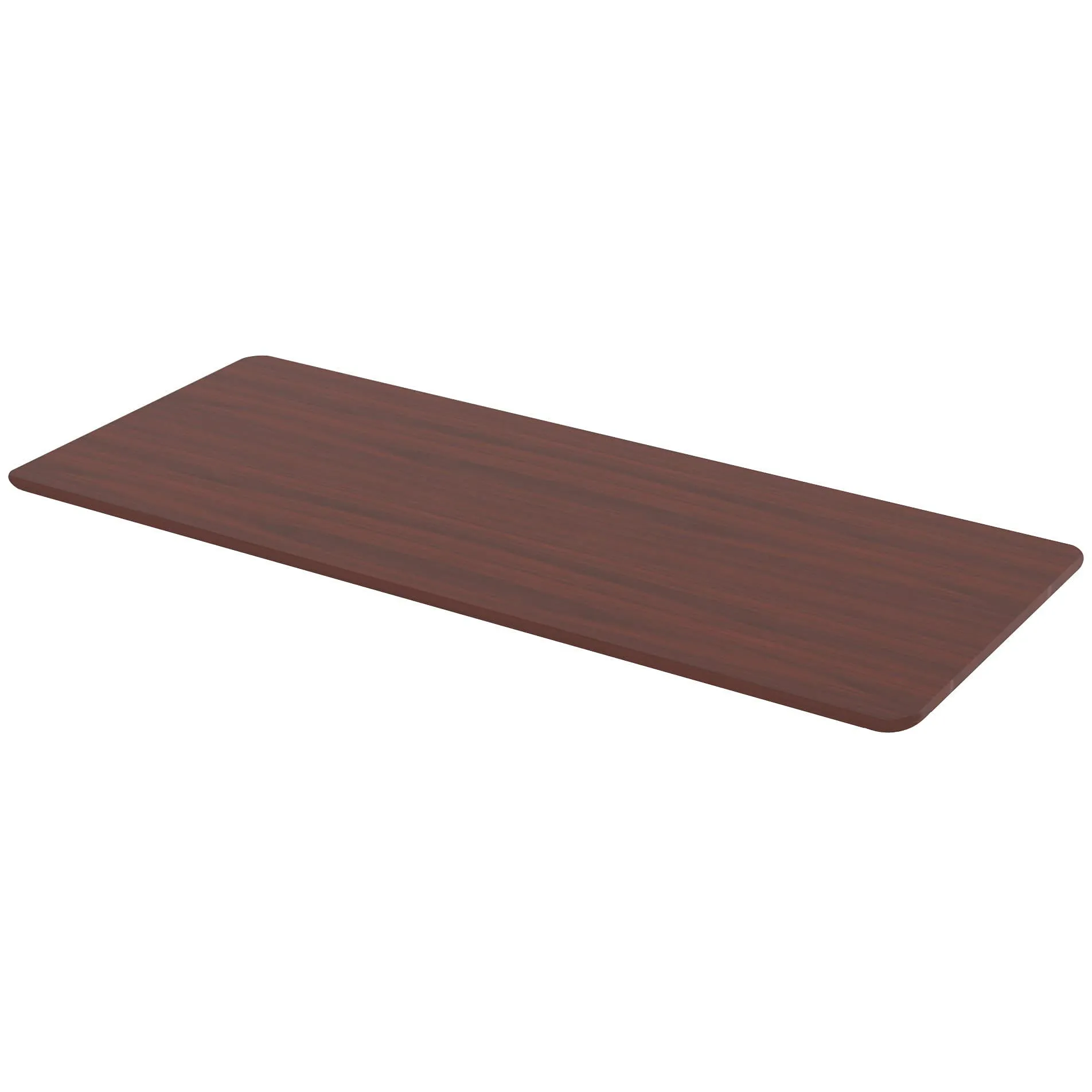 Table top for Centre/Sofa/Office/Coffee Table Folding Wall Brackets Shelf Top Both Side Laminated Semi Gloss finish with PVC Edge Banding.Size-19X32 inchesX17mm Color Rosewood