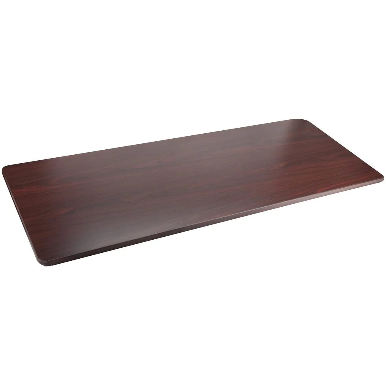 Table top for Centre/Sofa/Office/Coffee Table Folding Wall Brackets Shelf Top Both Side Laminated Semi Gloss finish with PVC Edge Banding.Size-19X32 inchesX17mm Color Rosewood