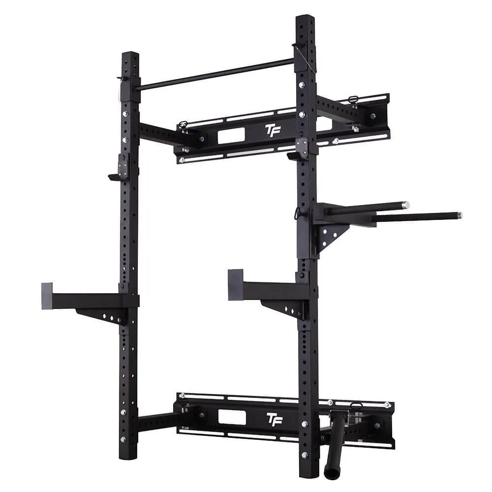 Top Fitness Folding Half Rack