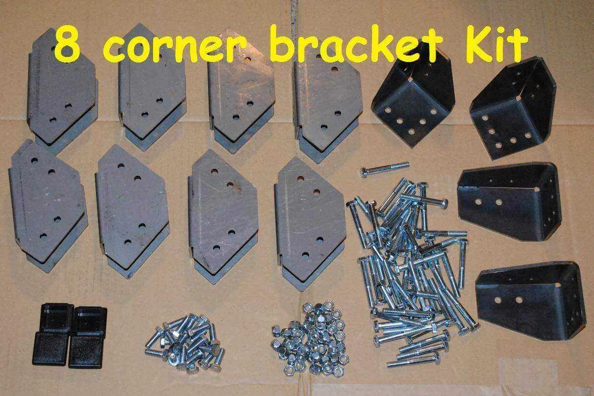 Trailer Rack Corner Brackets by Dinoot